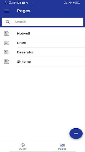 Android application AGCL SCADA screenshort