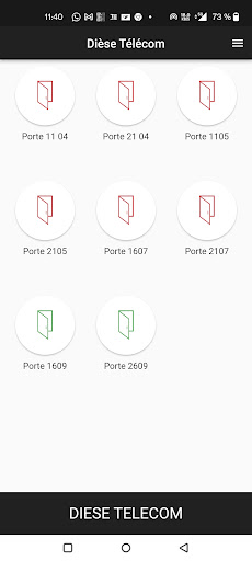 Android application SmartDièse screenshort