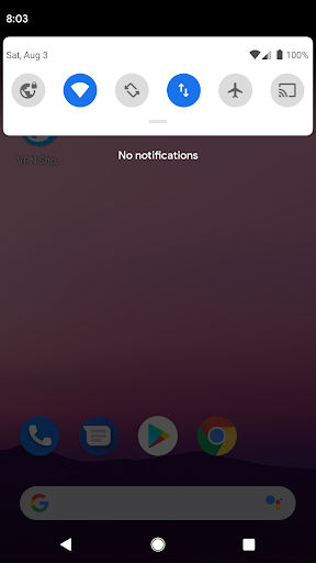 Screenshot of VPN Shortcut
