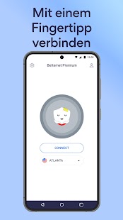Superschneller VPN: Betternet Screenshot