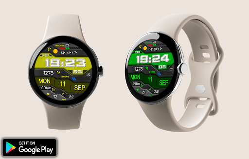 Digital Rekan Watch Face Screen 2