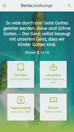 Android application BeröaLeselounge screenshort