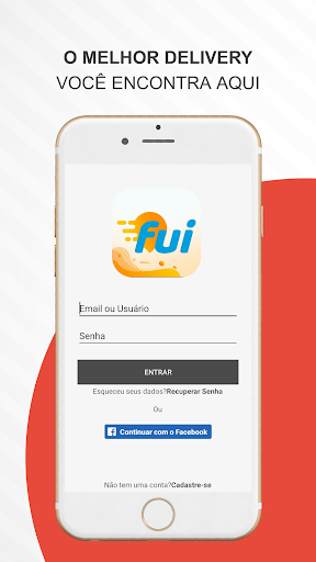 Android application Fui Delivery screenshort