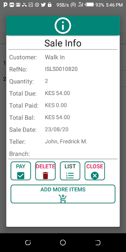 Global Pos -  Point of Sale Ap