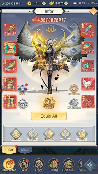 Demon God: RPG vertical - Screenshot 1