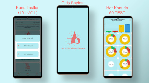 YKS GEOMETRİ SORU BANKASI Screenshot 1 - AppWisp.com