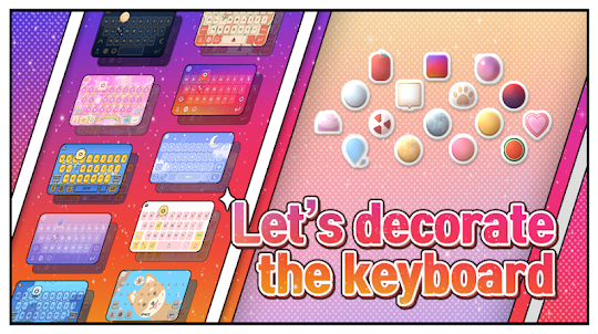 Deco Keyboard - emoji, fonts