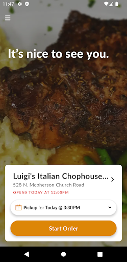 Luigis Italian Chophouse Screen 2