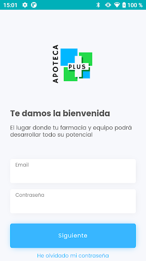Android application ApotecaPlus Análisis screenshort