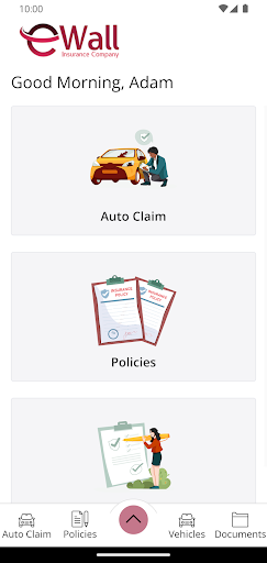 Ewall Insurance Company Screen 2