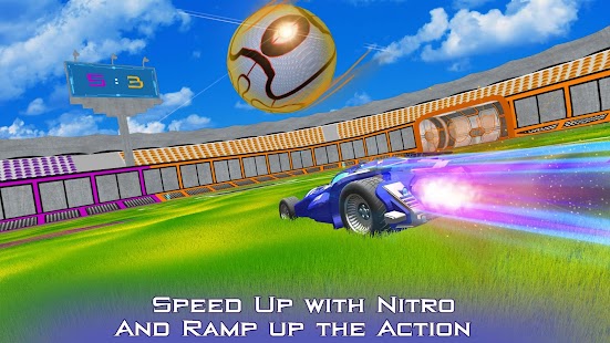 Super RocketBall - Car Soccer Screenshot