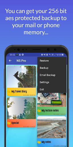 Notes Safe Pro Screen 3