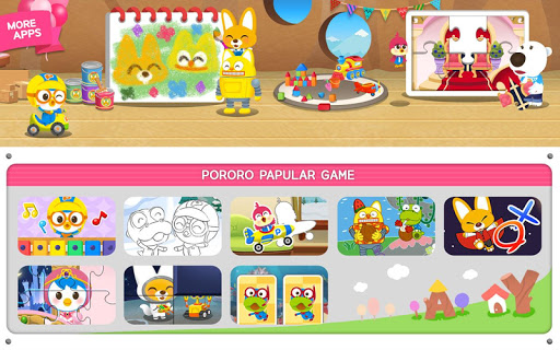 Screenshot of Pororo Mini Game - Kid Puzzle