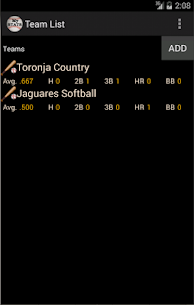 My Softball & Baseball Stats 1