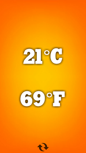 Digital room thermometer Screen 2