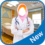 Hijab Doctor Suit Photo Editor icon