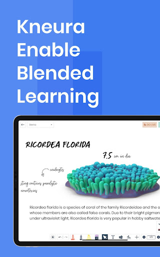 Android application Kneura– Blended Learning Platf screenshort