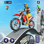 Cover Image of Télécharger Bike Stunt Race 3D: Jeux de vélo  APK