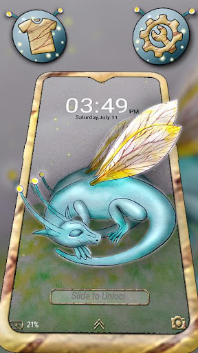 Whelps Painting Launcher Theme Screen 3