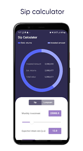 SIP Calculator Screen 3