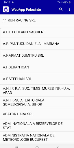 WebApp Folosinte Screen 3