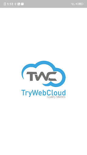 Android application TryWebCloud screenshort