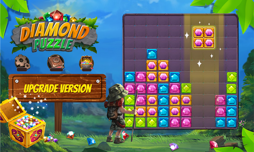 Android application Brick game: Jewel block game screenshort