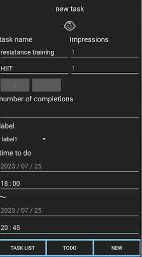its todo Screen 3