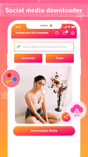 OneStatusOne Click Downloader