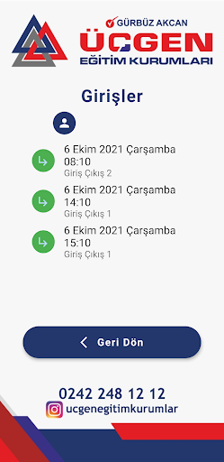Üçgen Eğitim Kurumları Screen 3