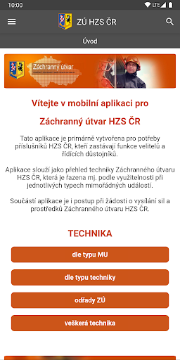 ZÚ HZS ČR Screen 2