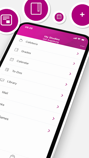 UniAugsburg App Screen 2