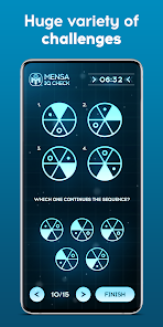 Captura de Pantalla 3 Mensa IQ Check android