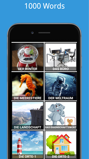 Android application Learn German Words screenshort