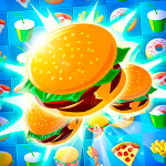 Crush The Burger Match 3 Game Apk