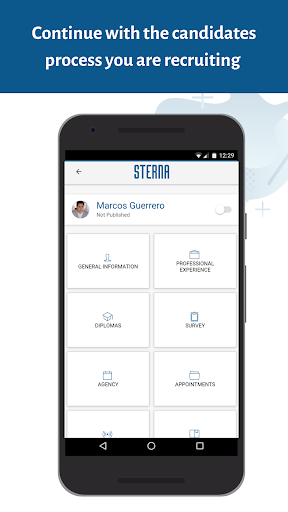 STERNA Admin Screen 3