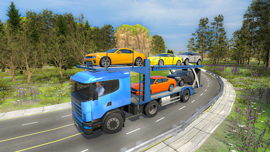 camion voiture transport Jeux