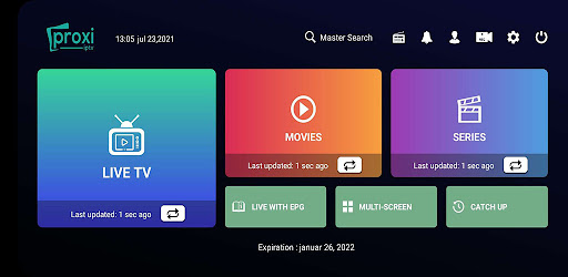 proxi-ott Screen 2
