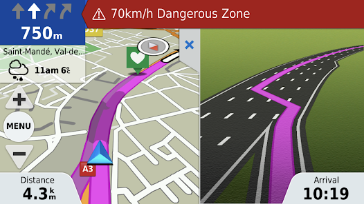 Screenshot 1 Garmin Motorize android