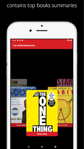 Android application Top Motivational Books screenshort