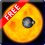 Solar 2D Live Wallpaper Free icon