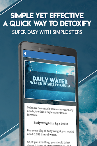 Water Diet Plan for Weight Loss