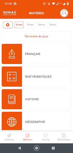 Aide à la réussite scolaire Screen 2
