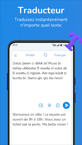 Aperçu de l'application