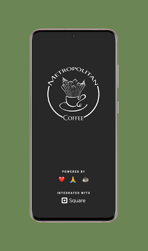 Android application Metropolitan Coffee screenshort