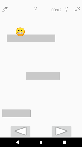 Emoji Go Downstairs Game Screen 2