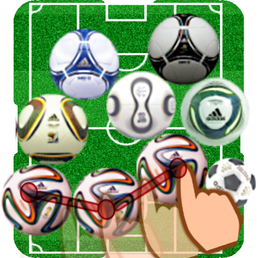 Foot Balls:puzzle connect 3  Icon