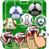 Foot Balls:puzzle connect 3 icon