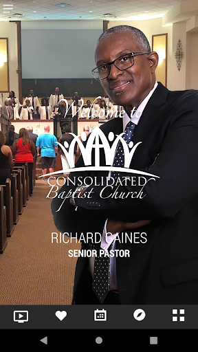 Android application Consolidated Baptist Church screenshort