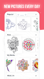 RECOLLECT: Color By Number Apk MOD (Unlimited Money) 4